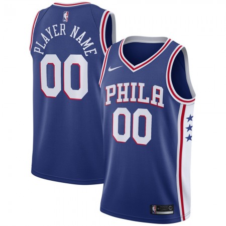 Maglia Philadelphia 76ers Personalizzate 2020-21 Nike Icon Edition Swingman - Uomo